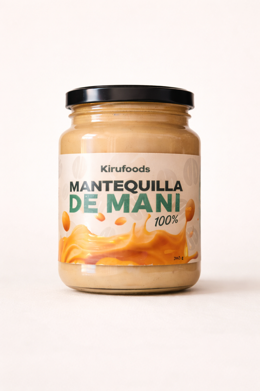 Mantequilla de Maní 100% Natural