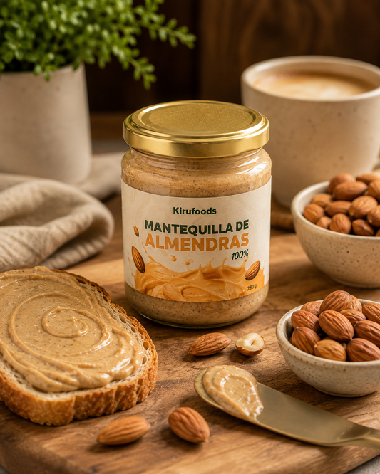 Mantequilla de Almendras 100% Natural