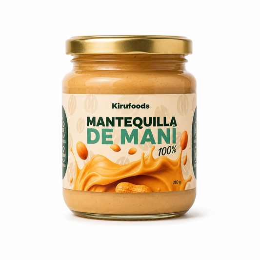 Mantequilla de Maní 100% Natural 280g