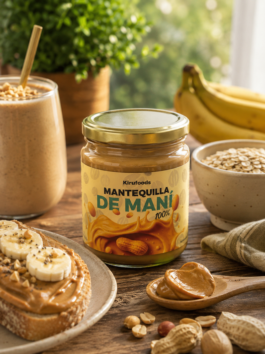 Mantequilla de Maní 100% Natural 450g