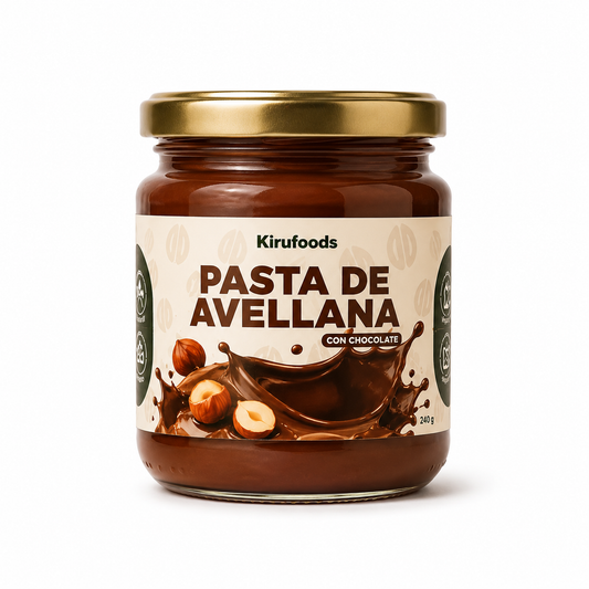 Pasta de Avellana con Chocolate 240g