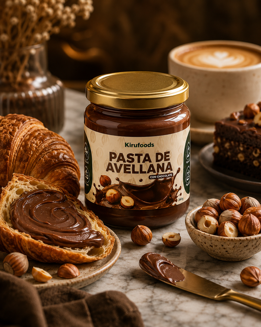 Pasta de Avellana con Chocolate 240g